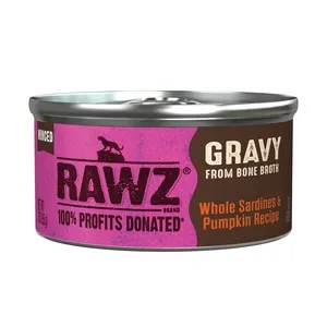 18/3oz Rawz Gravy Sardines & Pumpkin - Health/First Aid